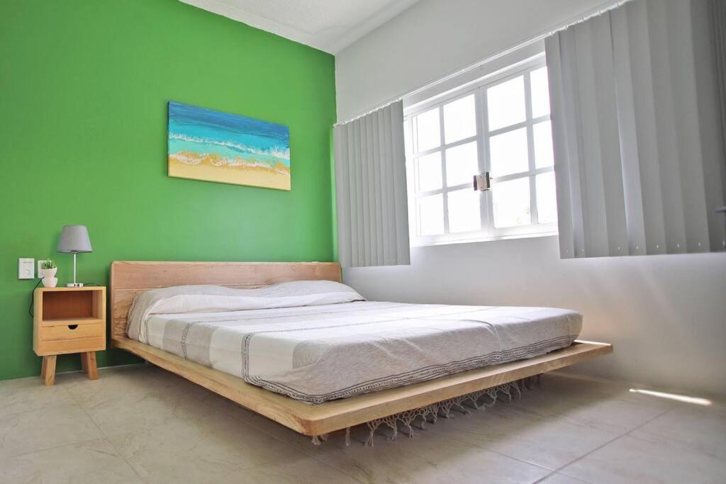 Studio -Trees At Mikasa- Near Beach, Pool, Fast Wifi, Ac & King Bed Puerto Escondido  Bagian luar foto