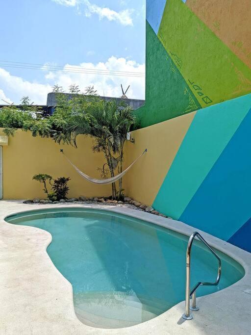 Studio -Trees At Mikasa- Near Beach, Pool, Fast Wifi, Ac & King Bed Puerto Escondido  Bagian luar foto
